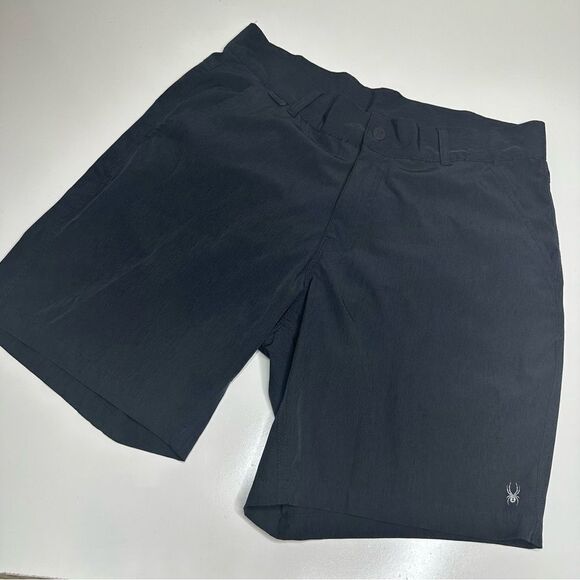 Spyder Black Outdoor Adventure Shorts in Size XL with 7.75" IS - Picture 4 of 7